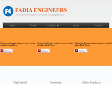 Tablet Screenshot of fadiaengineer.com